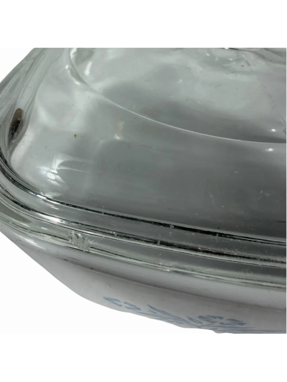 Vintage Corning Ware Cornflower Blue 2 3/4 Cup P-43-B Casserole Dish w/ Lid